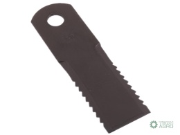 Nóż obrotowy rozdrabniacz słomy sieczkarnia 173x50x4mm otwór 18 zastosowanie 600174 John Deere MF New Holland WARYŃSKI ( sprzeda