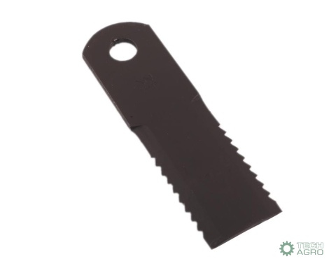 Nóż obrotowy rozdrabniacz słomy sieczkarnia 173x50x5mm otwór 18 zastosowanie 84437624 281445N New Holland WARYŃSKI ( sprzedawane