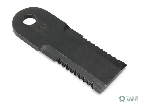 Nóż obrotowy rozdrabniacz słomy sieczkarnia uzębiony 173x60x8mm otwór 20 zastosowanie 270093250 Krone WARYŃSKI ( sprzedawane po 