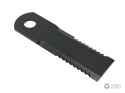 Nóż obrotowy rozdrabniacz słomy sieczkarnia uzębiony 175x50x4.5mm otwór 20 zastosowanie Z75875 John Deere WARYŃSKI ( sprzedawane