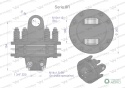 Sprzęgło cierne 4 tarczowe wału Seria 8R 1700Nm - 35x106 - 1 3/4 Z20 WARYŃSKI