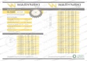 Koło zębate hartowane tarcza 12B-1 (R1 3/4) Z-27 Waryński