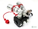 Zestaw: Elektrozawór 1/2" 6/2 + Elementy złączne + Szybkozłącza EURO PUSH-PULL Waryński