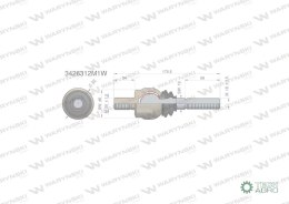 Przegub kierowniczy 175,5mm- M20x1,5/ M18x1,5 3426312M1 WARYŃSKI