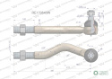 Przegub kierowniczy prawy 367mm - 1 1/4" RE173540 WARYŃSKI