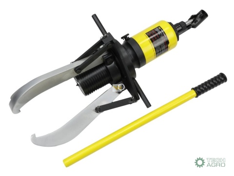 Ściągacz do łożysk, hydrauliczny 20T z zaworami bezpieczeństwa i pierścieniem zabezpieczającym, Waryński