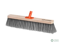 Szczotka do prac porządkowych PREMIUM -ulicówka 55x400 mm - druciana (mocowanie Click) / TEGER