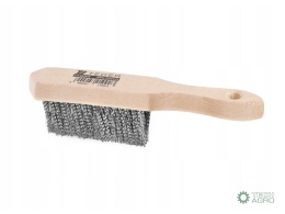 Szczotka druciana do szczelin PREMIUM -drut stalowy / 3 rzędowa, TEGER