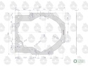 Uszczelka korpusu skrzyni pośredniej przekładniowej krążelit 1mm C-385 ( sprzedawane po 5 ) ORYGINAŁ URSUS