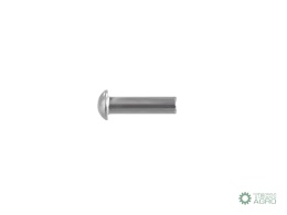 Zestaw nitów stalowych, kulistych, (4x16mm), DIN660, (100 szt.), Teger