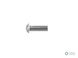 Zestaw nitów stalowych, kulistych, (6x16mm), DIN660, (100 szt.), Teger