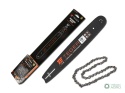 Zestaw tnący, 15" (38 cm) prowadnica + łańcuch, 0,325" 1,3mm 64 og., 12z, moc. U, Teger