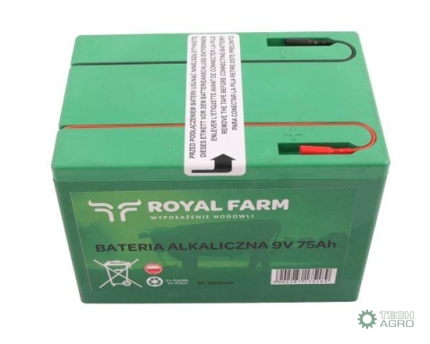 Bateria alkaliczna 75Ah 9V ROYAL FARM 201031002 do ECOSTOP
