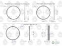 Komplet pierścieni tłokowych silnika na1-tłok K11437. K1-1312-000 C-330 PREMIUM ORYGINAŁ URSUS