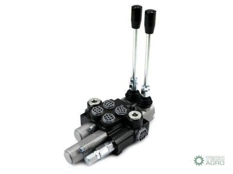 Rozdzielacz hydrauliczny 2-sekcyjny 40L(1-sekcja pływająca) VOIMA