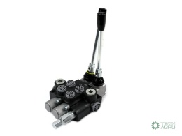 Rozdzielacz hydrauliczny 2-sekcyjny 40L(1 sekcja - z zatrzaskiem) VOIMA