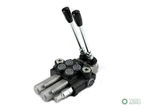 Rozdzielacz hydrauliczny 2-sekcyjny 40L(2 sekcje - pływające) VOIMA