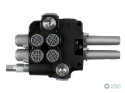 Rozdzielacz hydrauliczny 2-sekcyjny 80Lsterowany joystickiem na linkę VOIMA