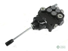 Rozdzielacz hydrauliczny 2-sekcyjny 80Lz joystickiem VOIMA