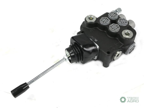 Rozdzielacz hydrauliczny 2-sekcyjny 80Lz joystickiem VOIMA