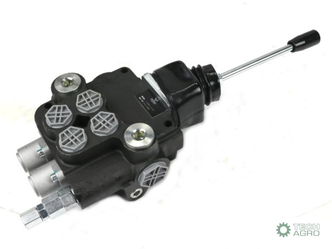 Rozdzielacz hydrauliczny 2-sekcyjny 80Lz joystickiem VOIMA
