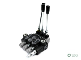 Rozdzielacz hydrauliczny 3-sekcyjny 40L(1 sekcja - z zatrzaskiem) VOIMA