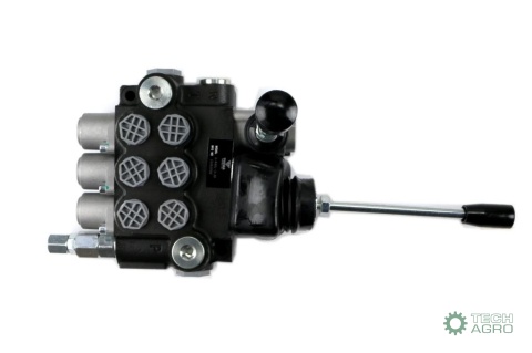 Rozdzielacz hydrauliczny 3-sekcyjny 40L(2 sekcje x 1 dźwignia + 1 sekcja x 1 dźwignia) VOIMA