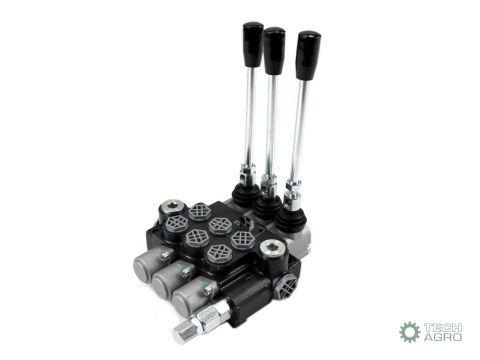 Rozdzielacz hydrauliczny 3-sekcyjny 40LVOIMA