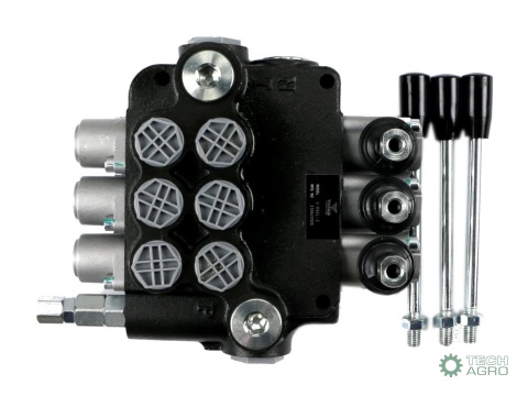 Rozdzielacz hydrauliczny 3-sekcyjny 80LVOIMA