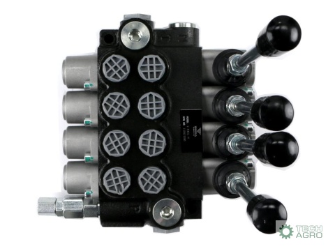 Rozdzielacz hydrauliczny 4-sekcyjny 40LVOIMA