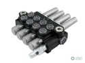 Rozdzielacz hydrauliczny 4-sekcyjny 40Lsterowany na linkę VOIMA