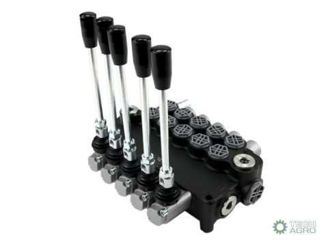 Rozdzielacz hydrauliczny 5-sekcyjny 80LVOIMA