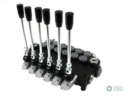 Rozdzielacz hydrauliczny 6-sekcyjny 80LVOIMA