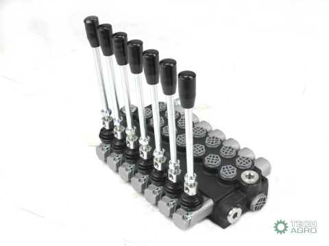 Rozdzielacz hydrauliczny 7-sekcyjny 40LVOIMA