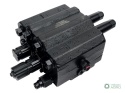 Rozdzielacz hydrauliczny do ładowaczy czołowych (LS - Load Sensing) 2-sekcyjny (1 x sekcja pływająca) max przepływ 90L - sterow