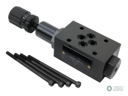 Zawór redukcyjny płytowy CETOP 3 NG6 (linia P - nastawa 70-250 bar) VOIMA