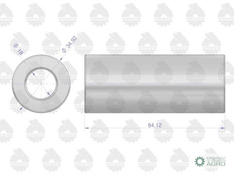 Zestaw naprawczy silnika 31358348, 0437990 MF4 ORYGINAŁ URSUS