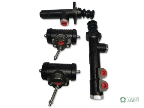 Zestaw pompek i cylinderków hamulcowychC-360 ( 1x Pompka krótka .1xPompka długa .2x Cylinderek) ORYGINAŁ URSUS