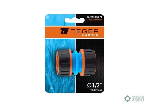 Łącznik węża 1/2" / TEGER
