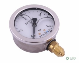 Manometr glicerynowy M63 0-4 bar dolne przyłącze G1/4