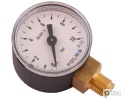 Manometr suchy M40 0-10 bar gwint G1/8"dolne przyłącze obudowa plastikowa POLMO