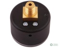 Manometr suchy M40 0-10 bar gwint G1/8"tylne przyłącze obudowa plastikowa POLMO