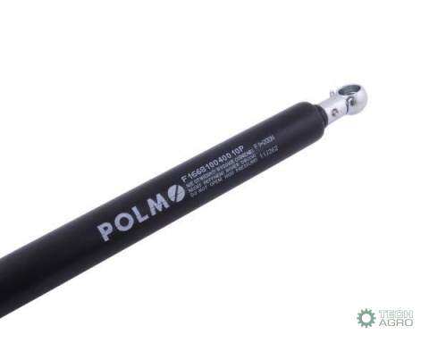 Siłownik szyba przednia tylna drzwi L max. 500mm F166810040010P CASE IH STEYR FENDT MASSEY FERGUSON POLMO