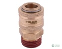 Szybkozłącze pneumatyczne P26 NW7.2 gniazdo 1/2"BSP gwint zewnętrzny POLMO ( sprzedawane po 5 )