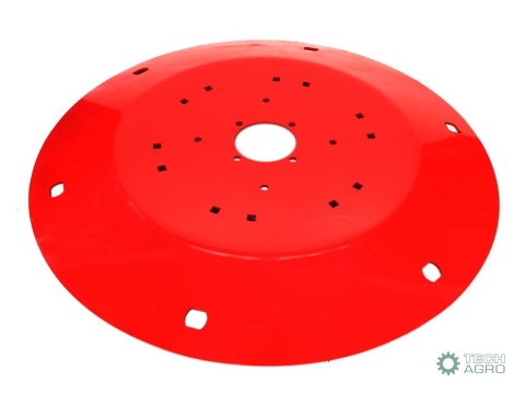 Talerz roboczy, Kosiarka rotacyjna 1,65m gr. 4mm KWADRATOWE otwory, Royal Farm