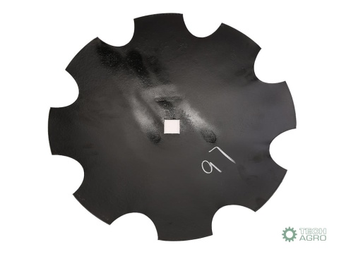 Talerz, uzębiony Z-8 fi 460 otwór 30x30stal borowa, 1202030150, Royal Farm