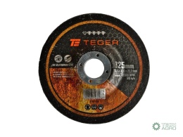 Tarcza korundowa do szlifowania 125x 8.0 mm sprzedawane po 5 szt. TEGER