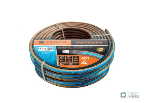 Wąż ogrodowy "PROFESSIONAL- EXTRA FLEX"FI 3/4". 30m / TEGER