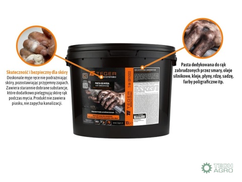 PASTA DO MYCIA RĄK 10L TEGER