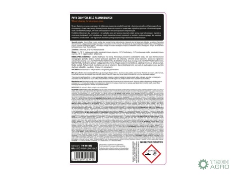 Płyn do mycia felg aluminiowych 1l / TEGER